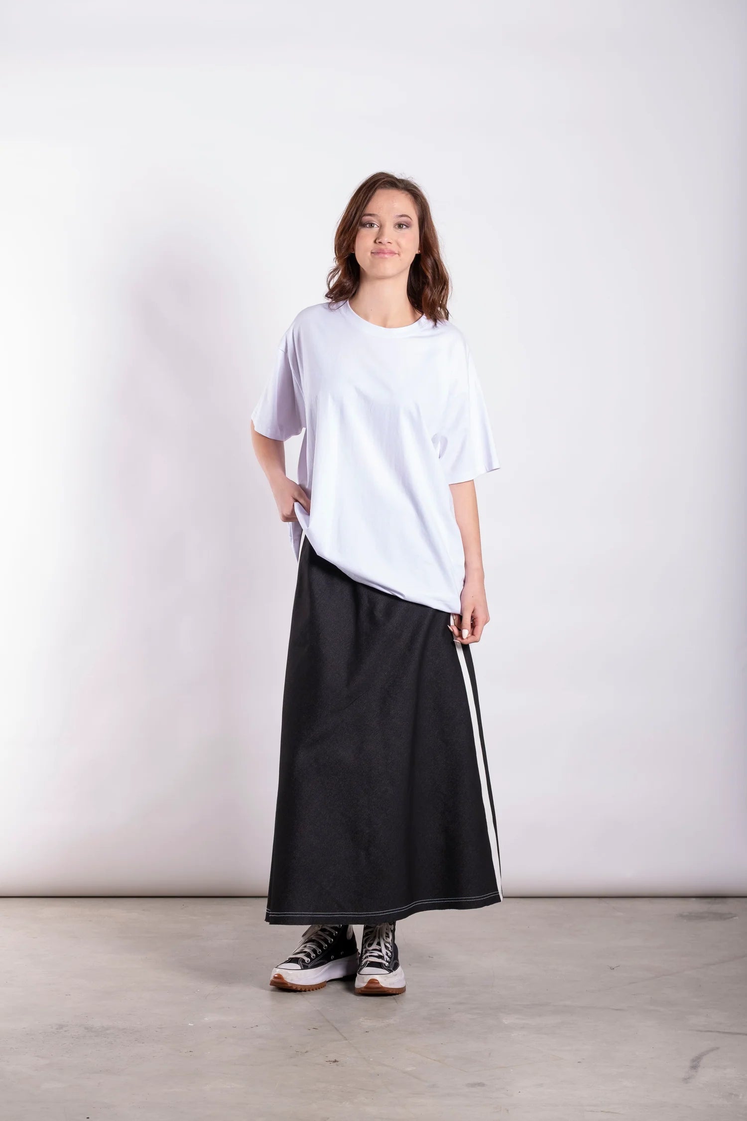 Bias Skirt Urban Coal