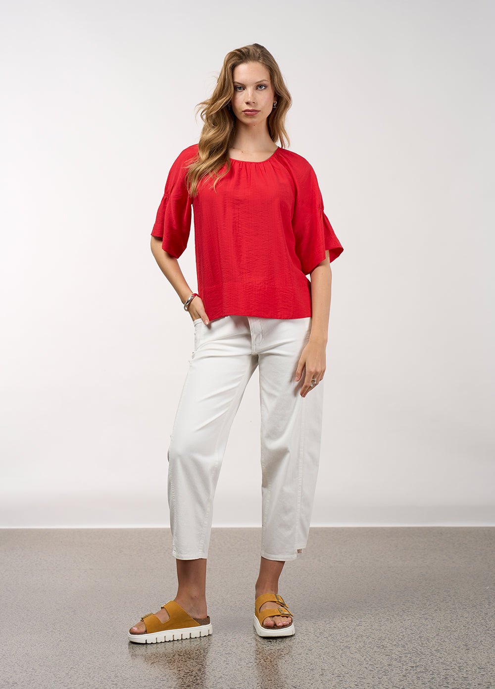 Sonnet Top Poppy