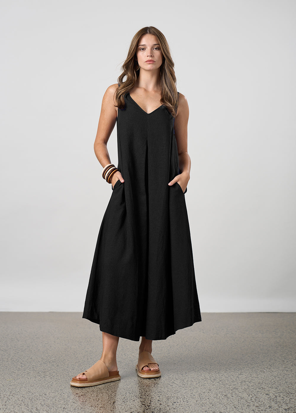 Eclipse Maxi Dress Black