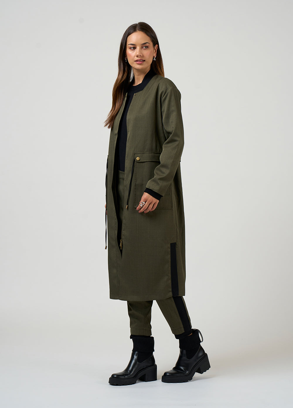 Tactical Coat Khaki