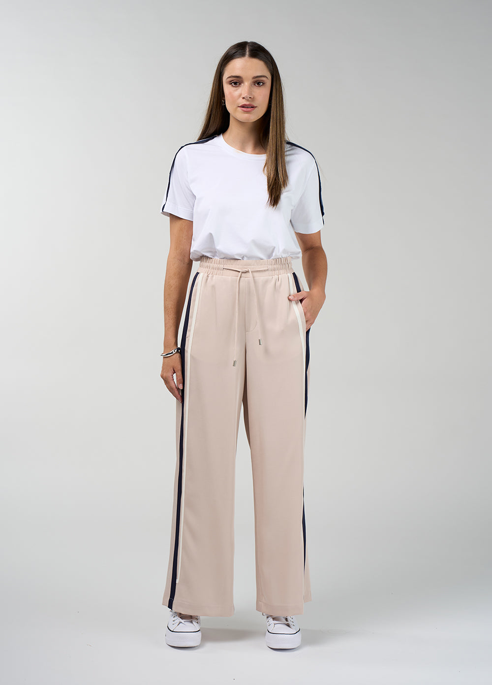 Contour pant Stone