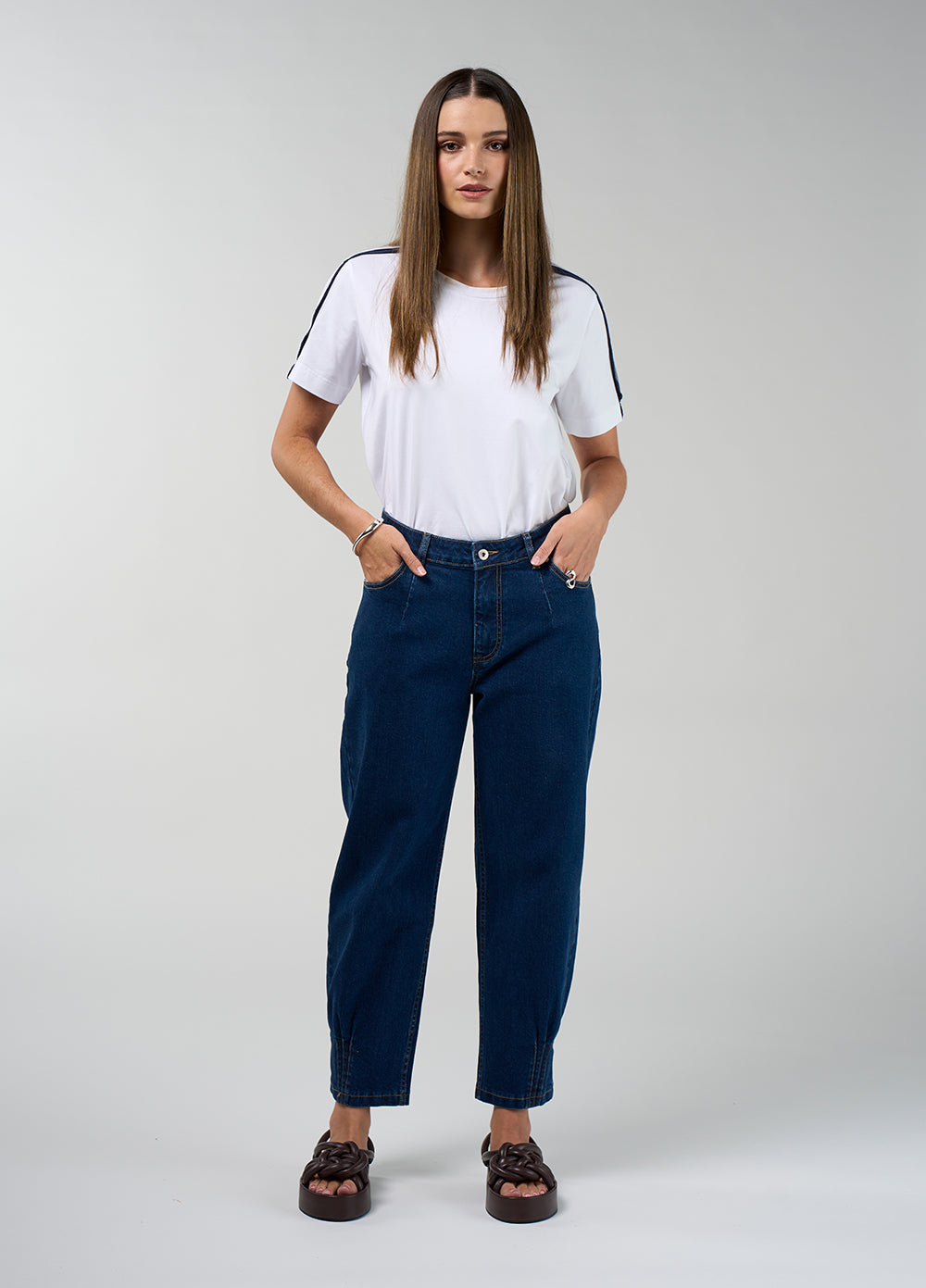 Trio jean Dark wash