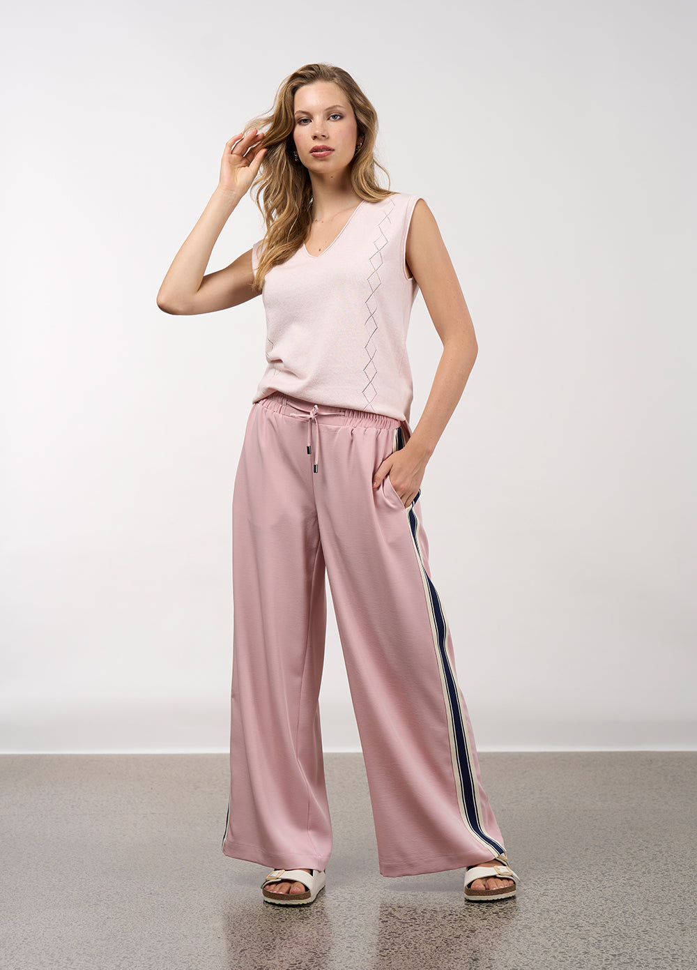 Linear Pant Blush