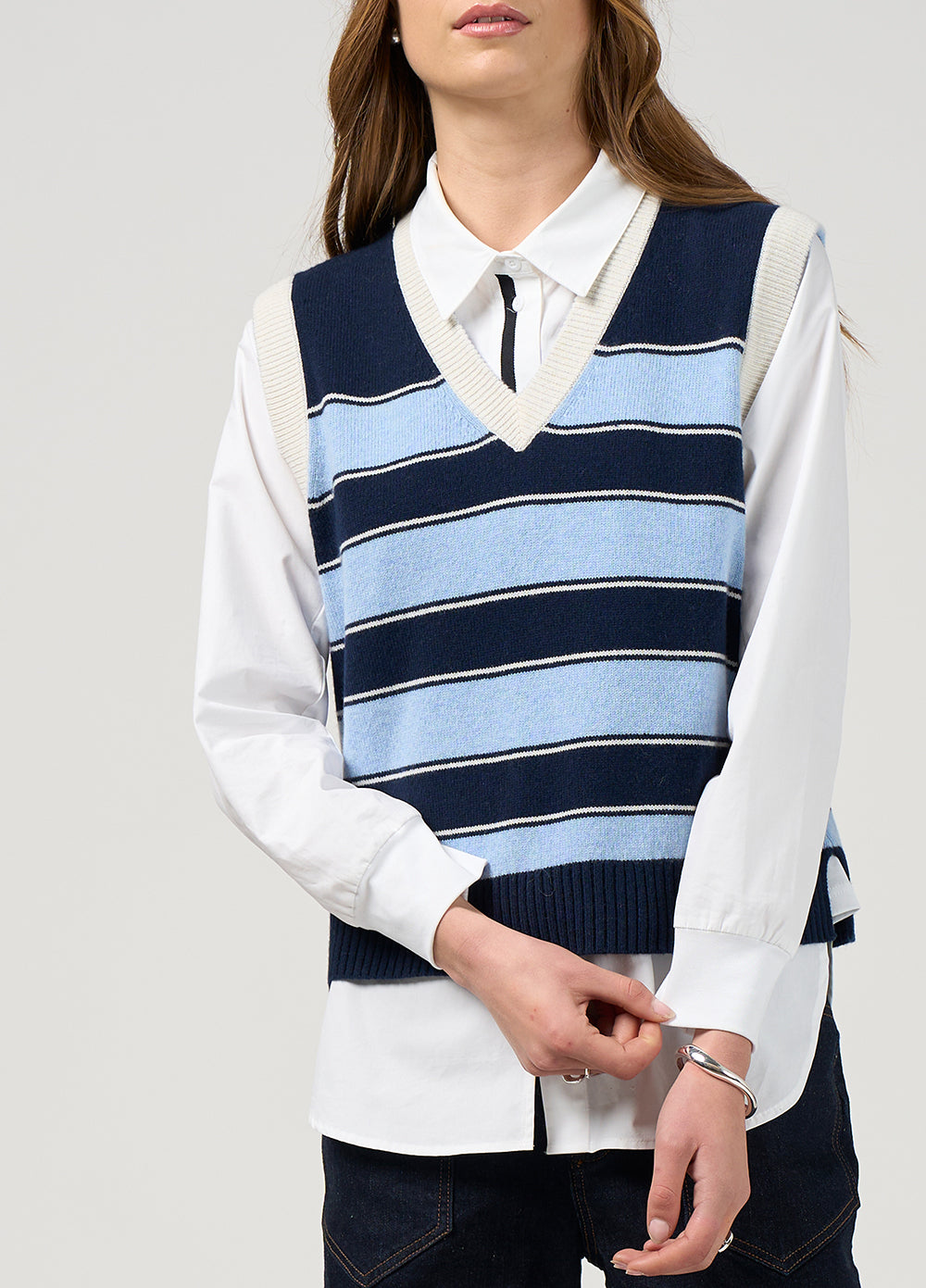 College Vest Navy/Blue