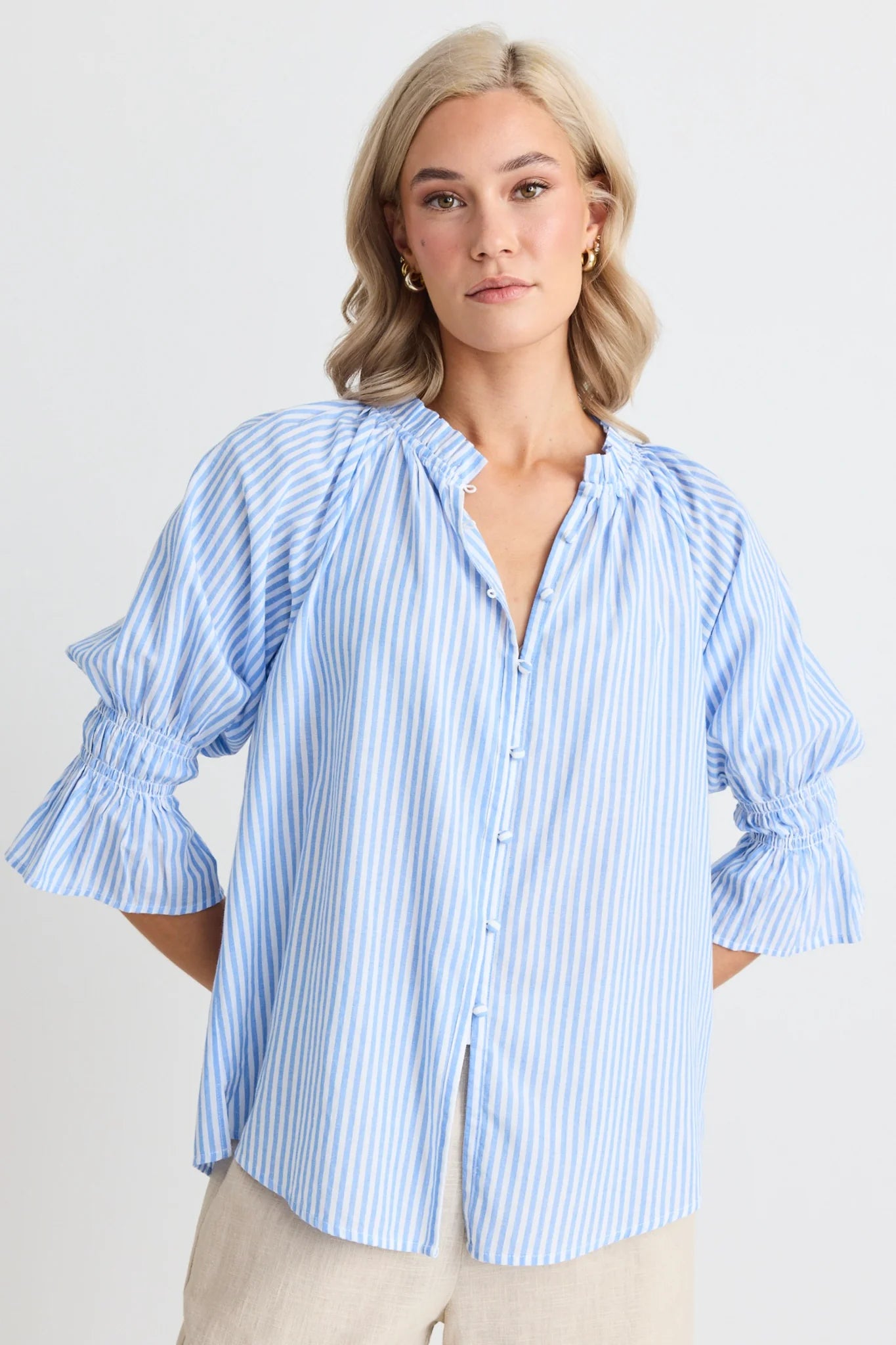 Noetic Stripe Blouse