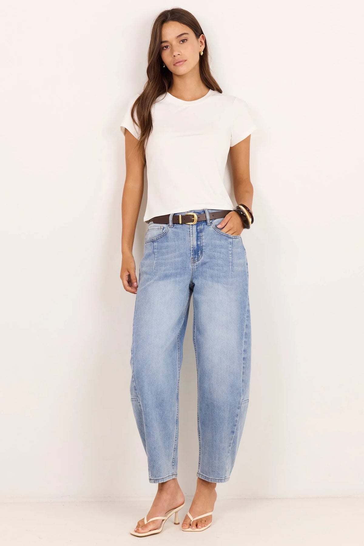Observe Baby Tee Ivory