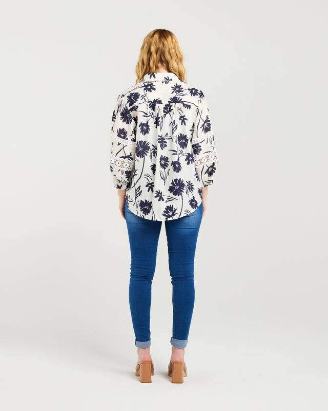Arabella Shirt Ink Blossom