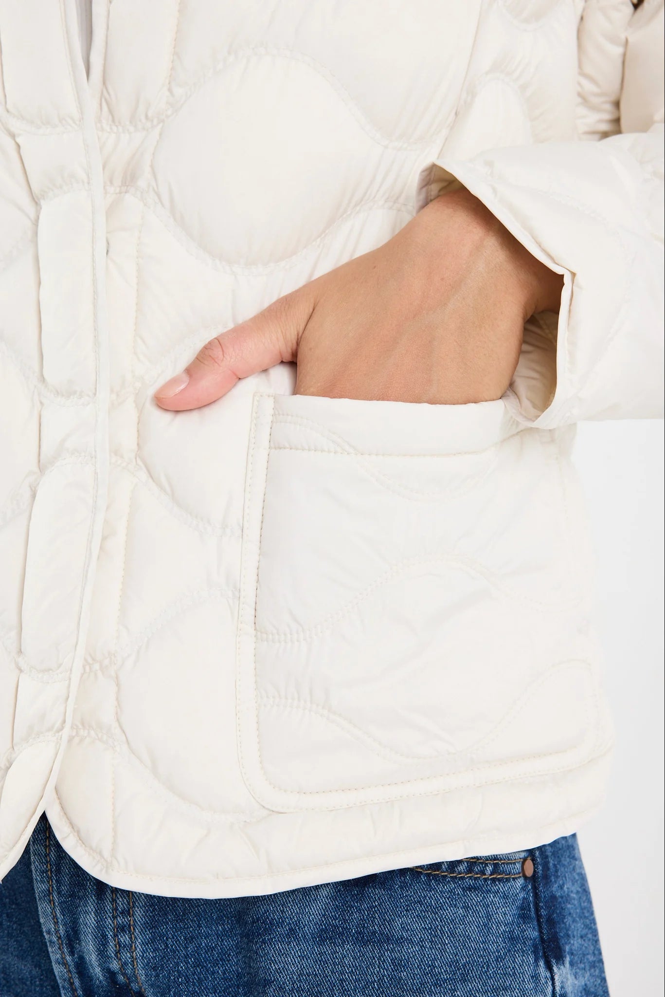 Premium Putty Down Quilted Jacket