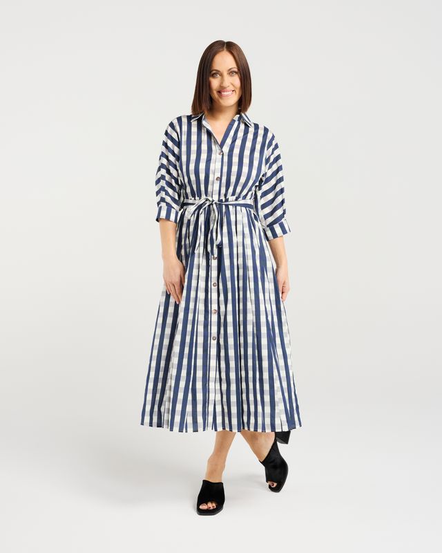 Ava Dress Ink Check