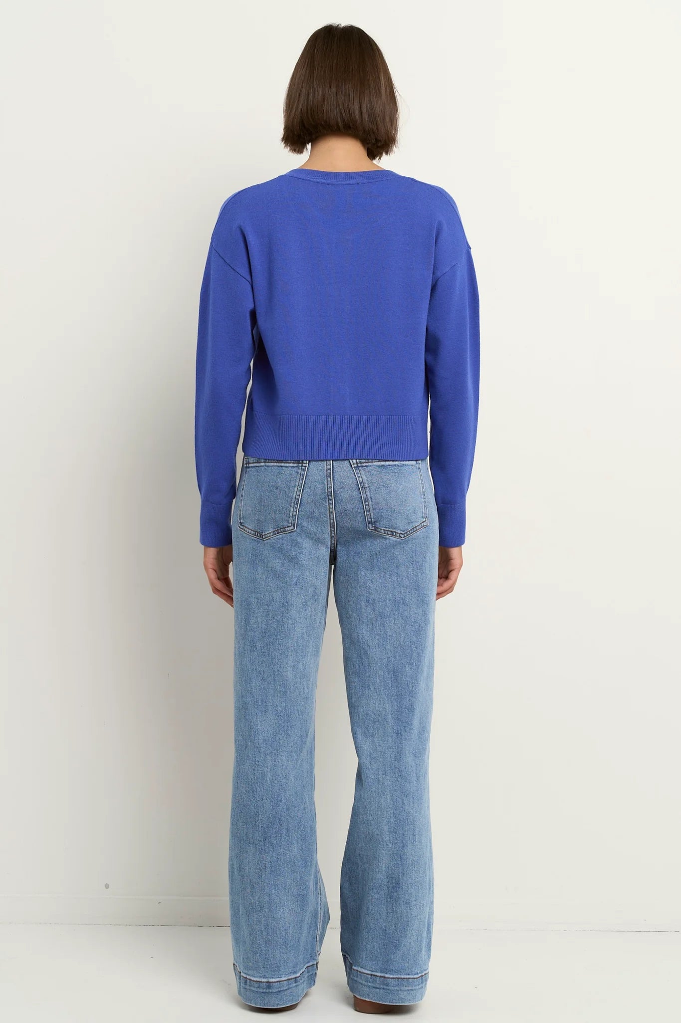 Release True Blue Cardigan