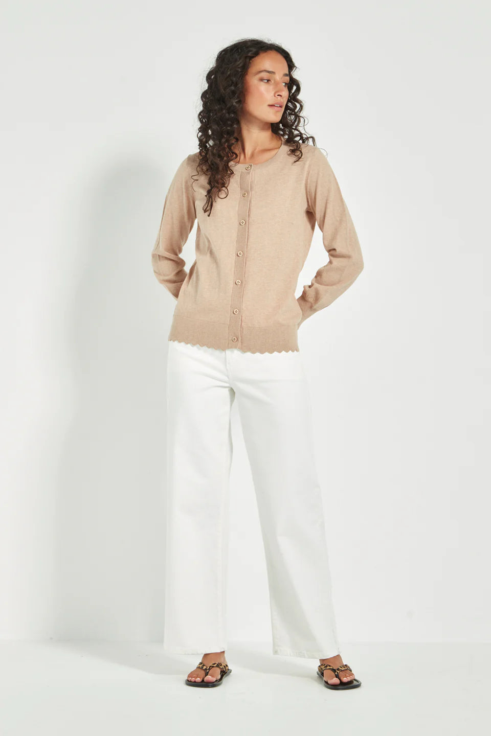Sass Cardi Biscuit