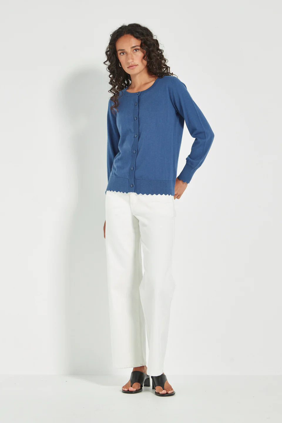 Sass Cardi Denim
