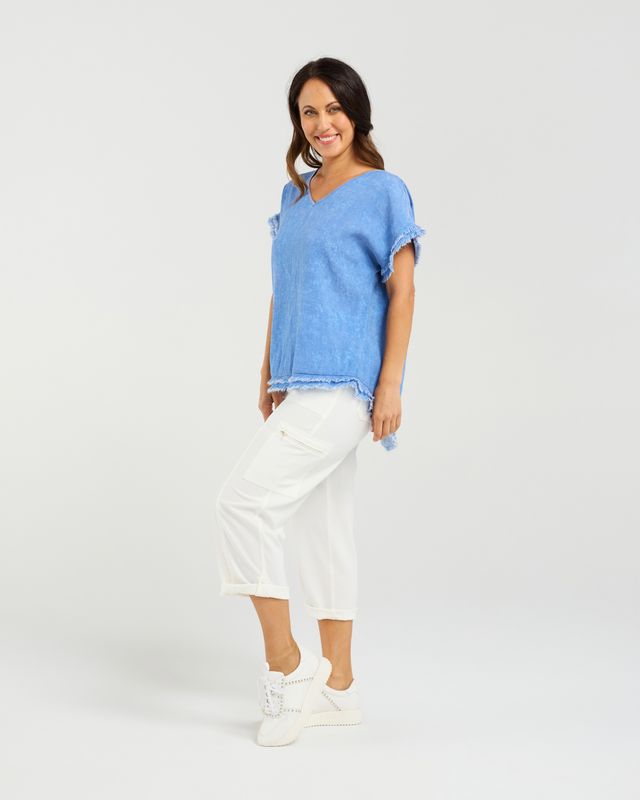 Lilah Top Blue