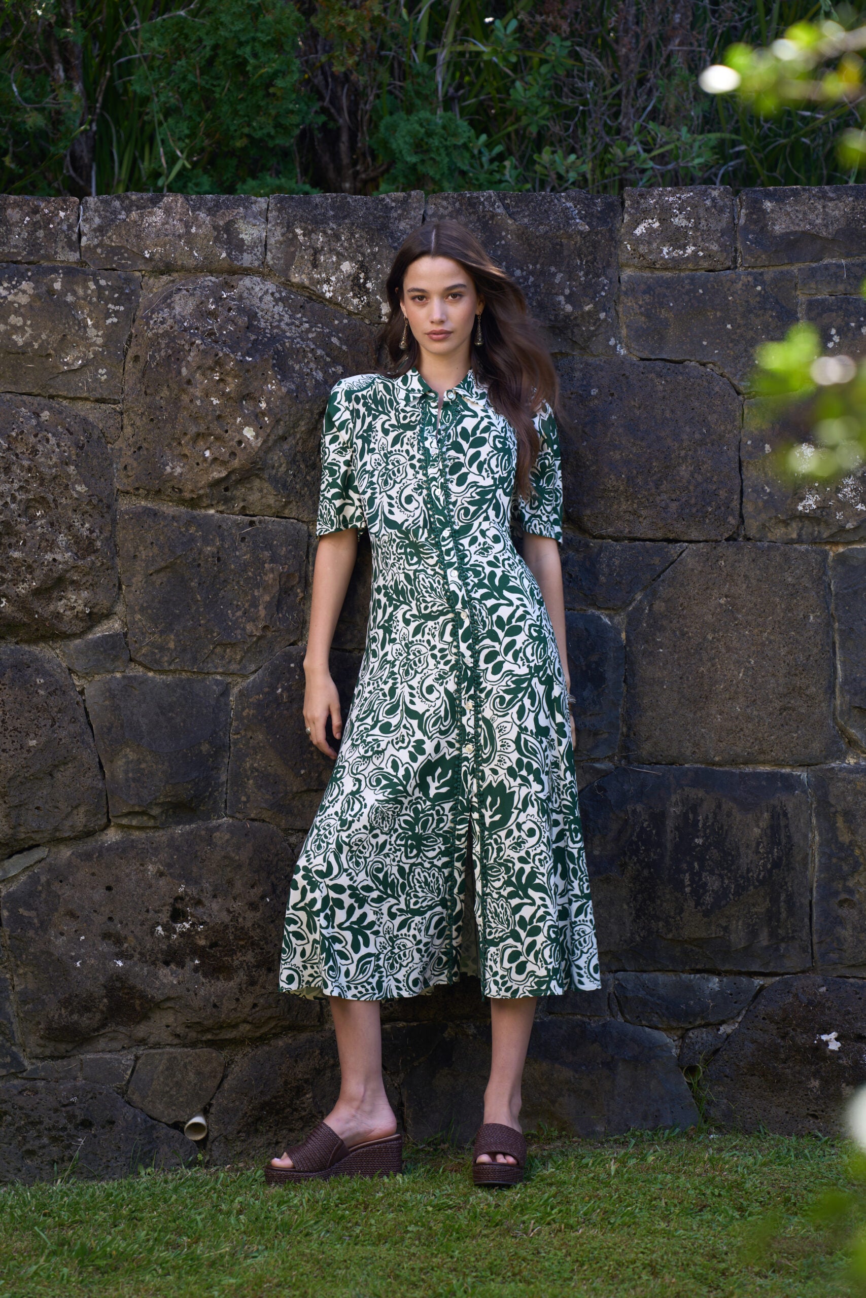 Teardrop Shirt Dress