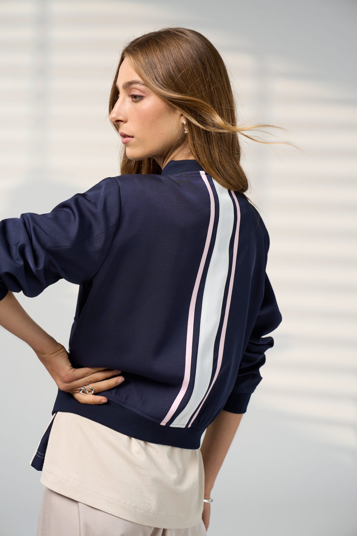 Contour jacket navy