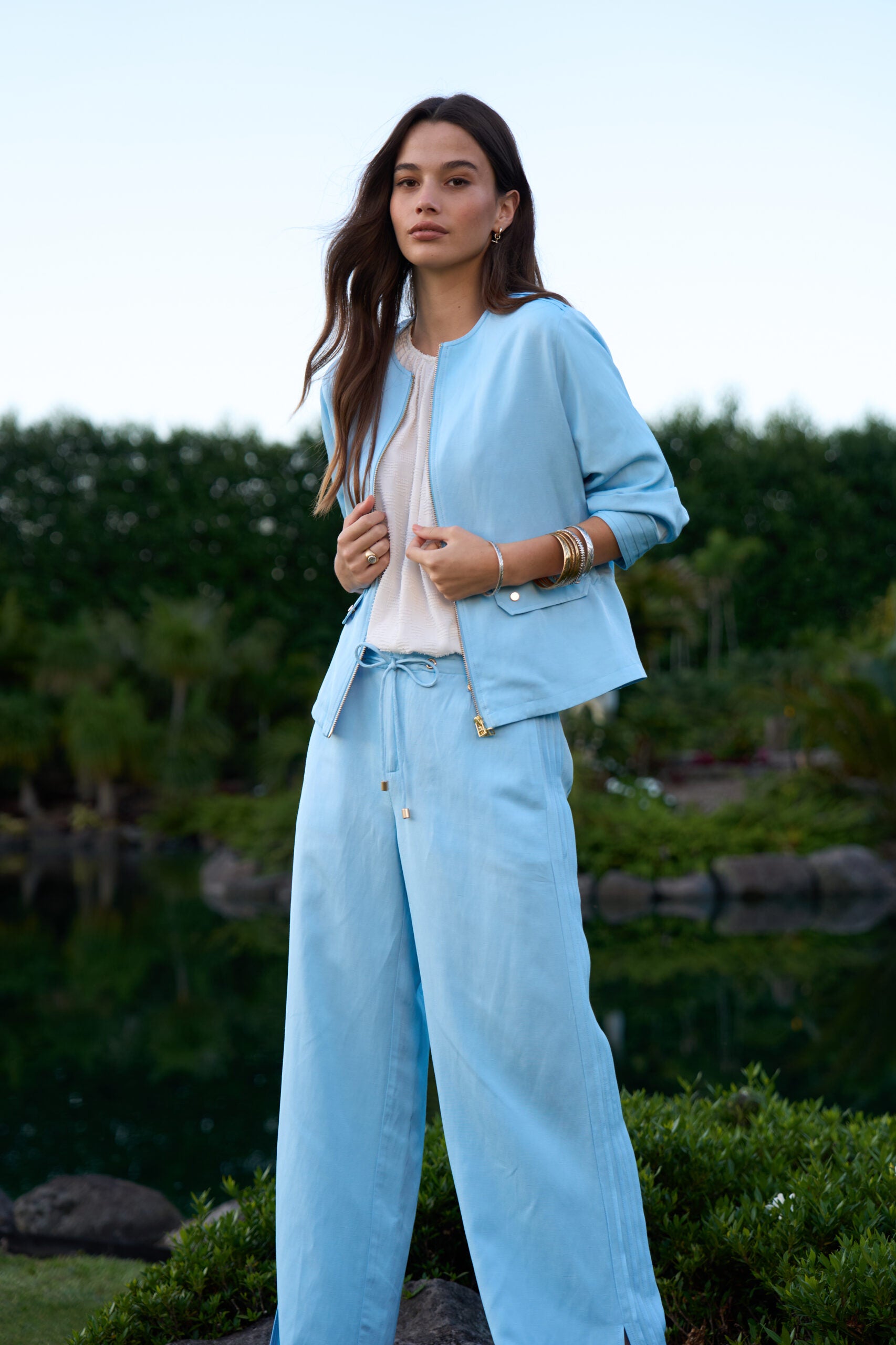 Chena Jacket Ice Blue