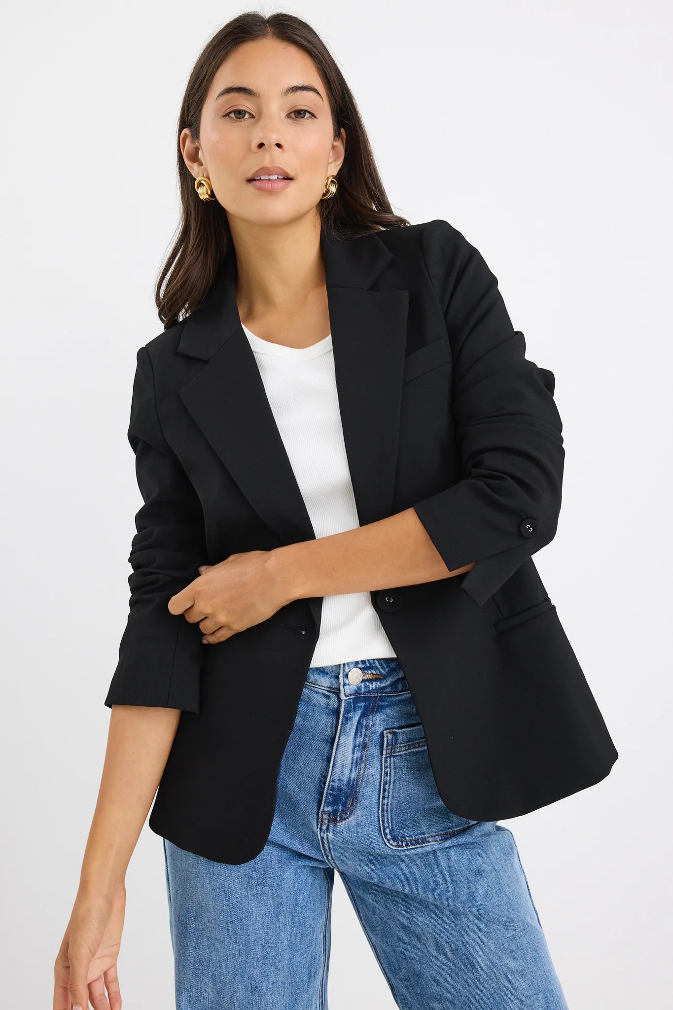 Suave Black Blazer