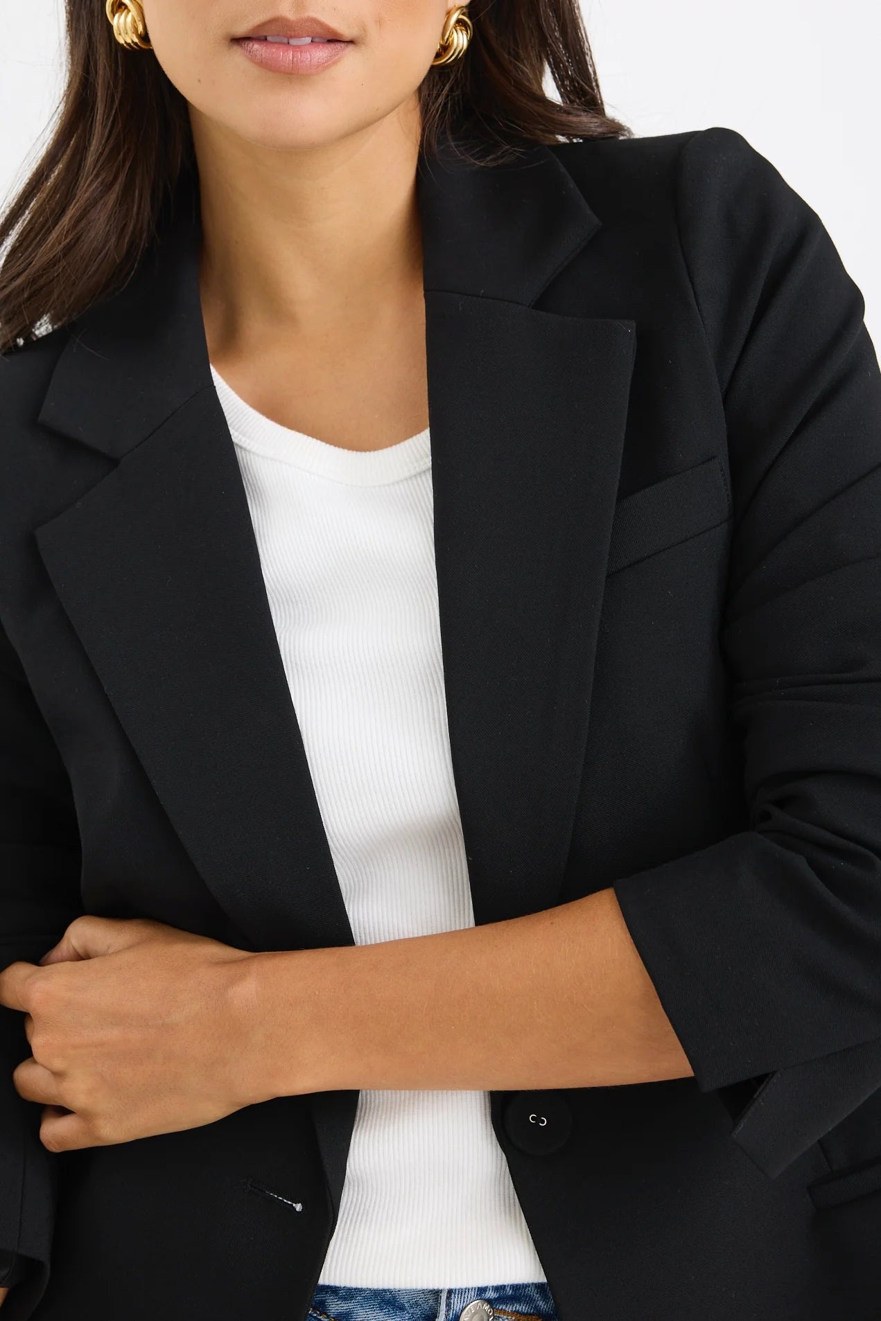 Suave Black Blazer