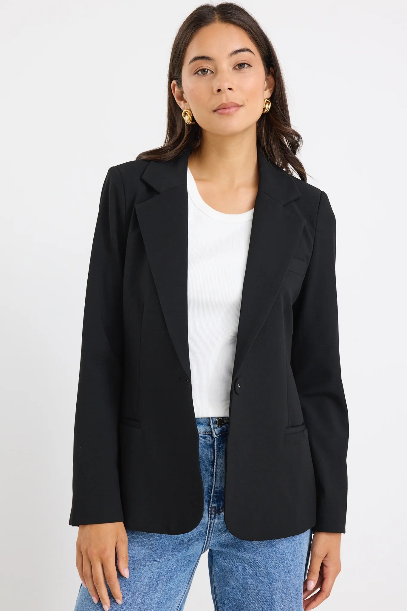 Suave Black Blazer