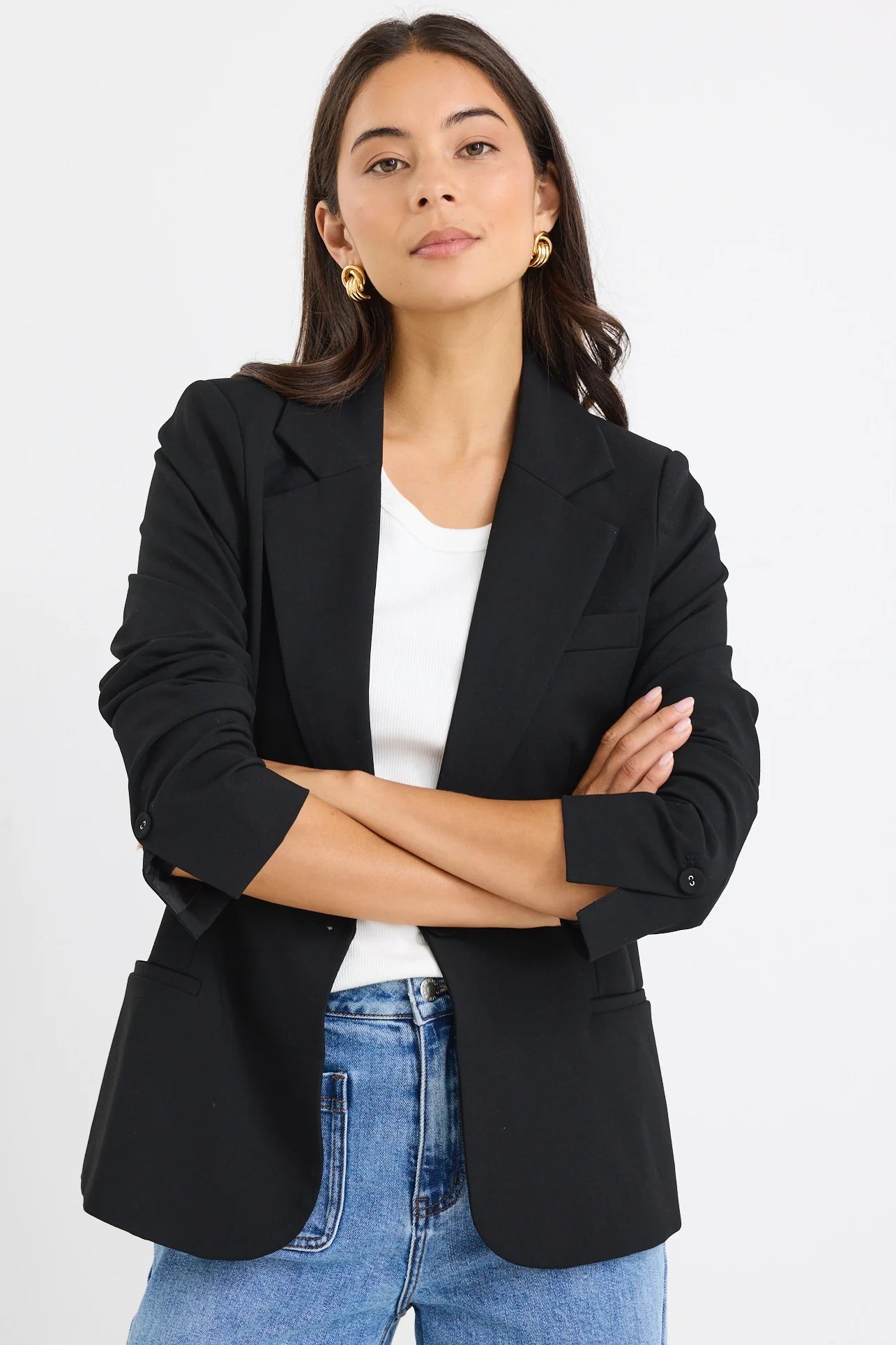 Suave Black Blazer