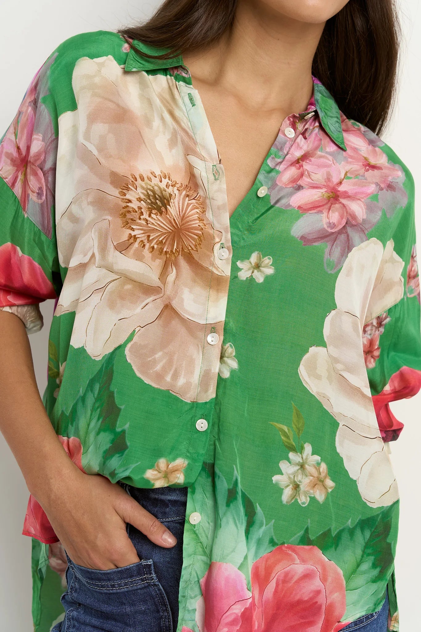 Swipe Apple Floral Shirt