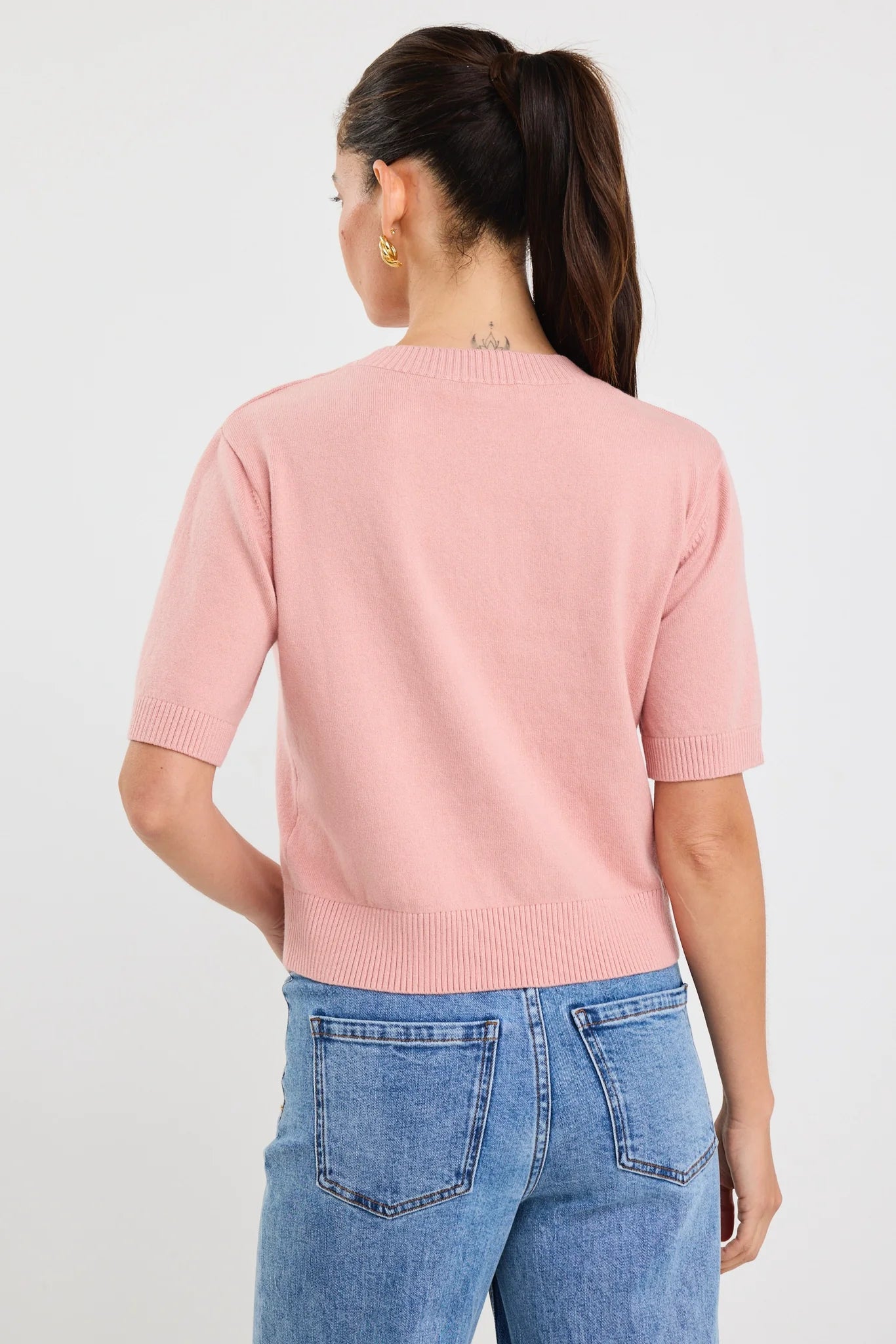 Topic Blush Knit Tee