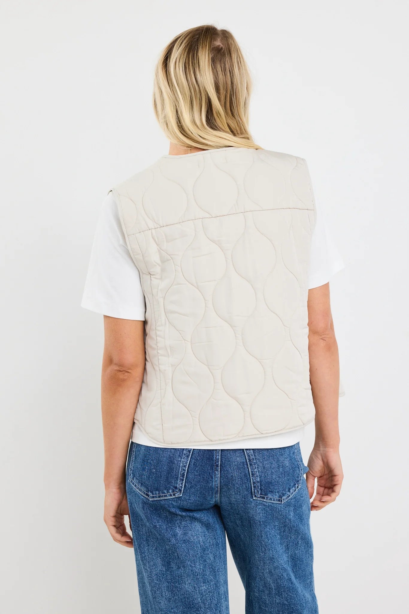 Touchstone Putty Quilted Vest