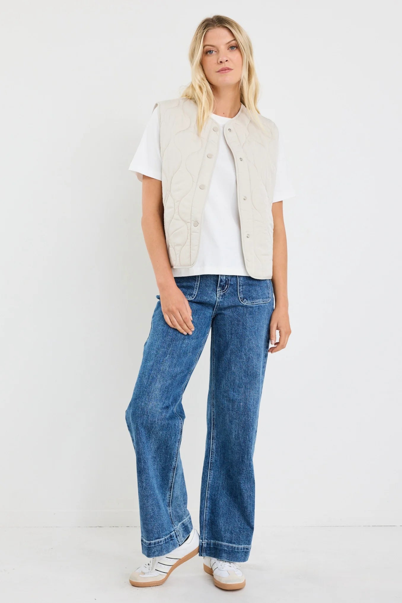 Touchstone Putty Quilted Vest