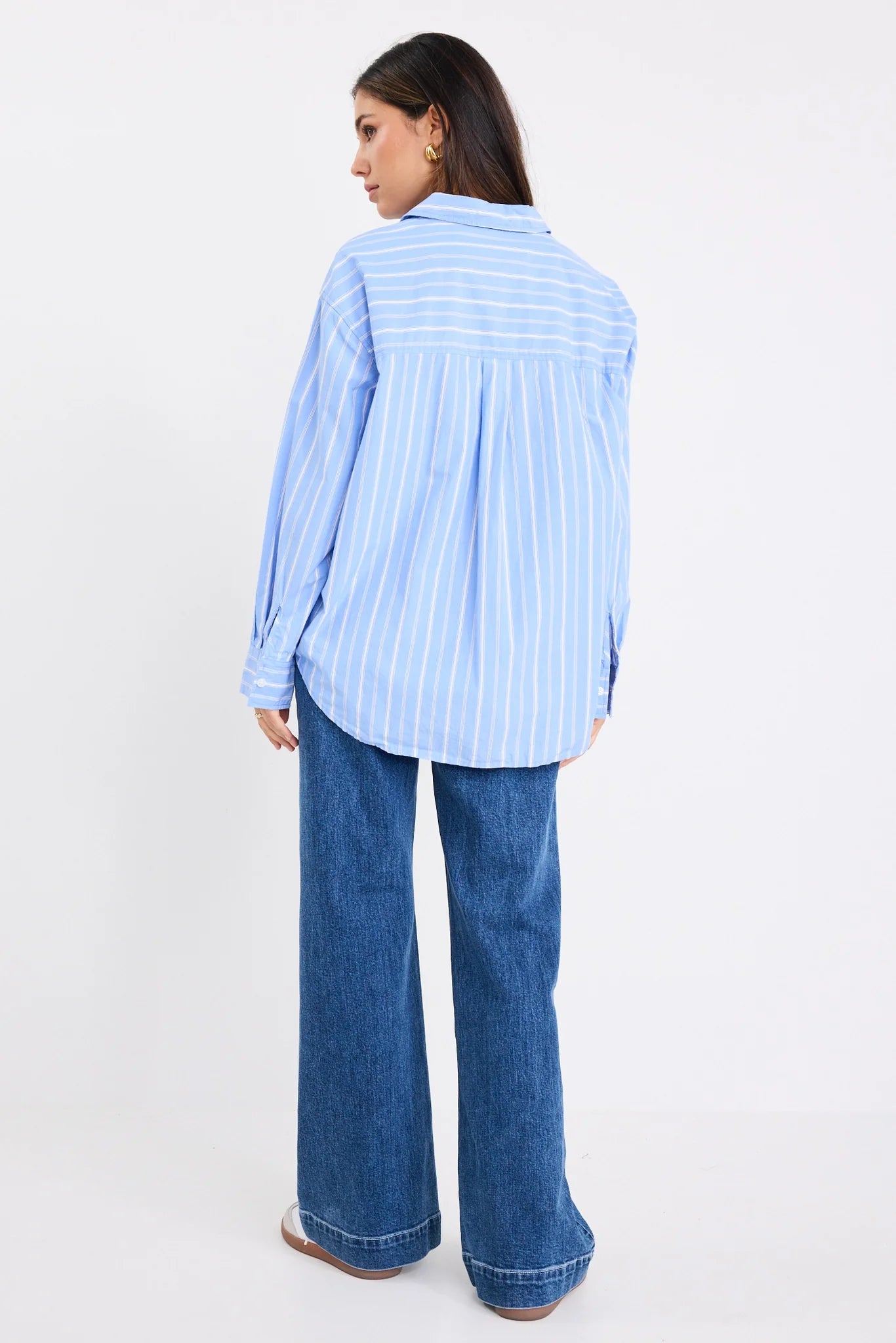 You got this Mid Blue Stripe Shirt