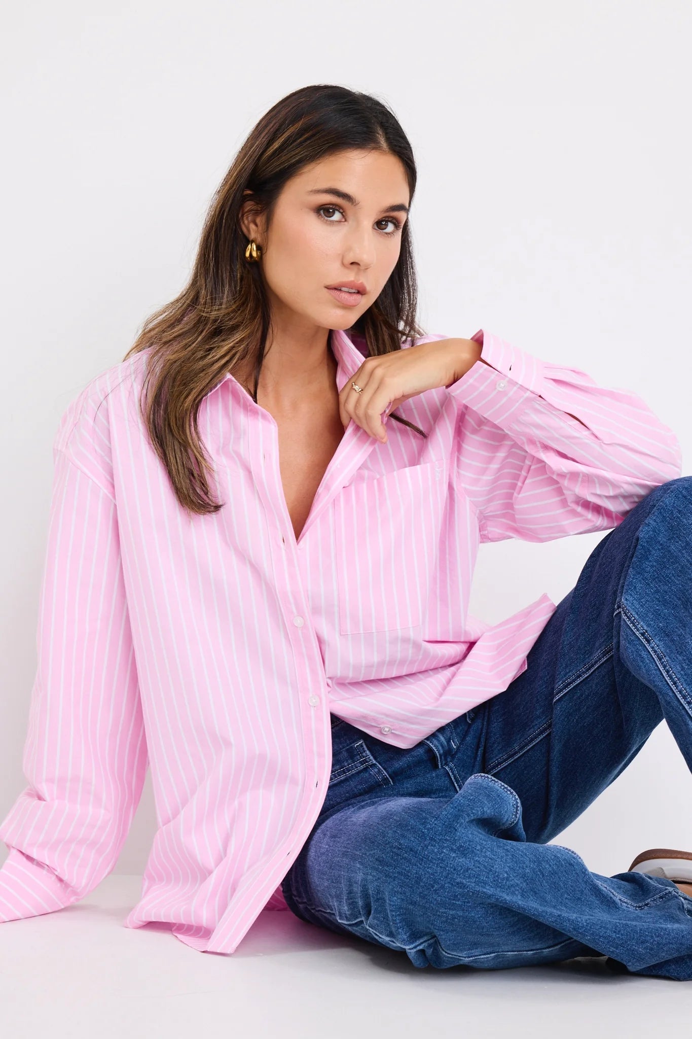 You Got this Pink Stripe Shirt