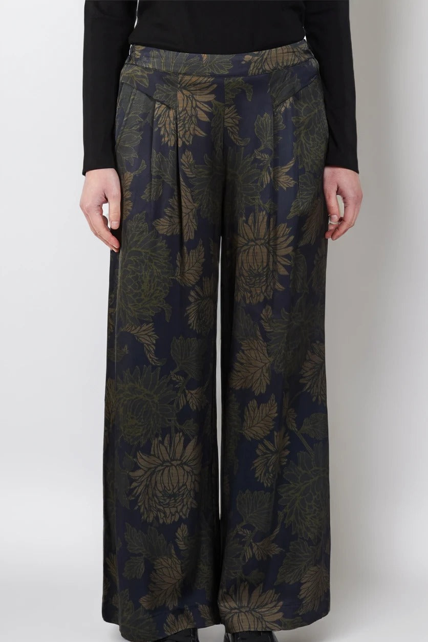 Autumn Pleat Palazzo