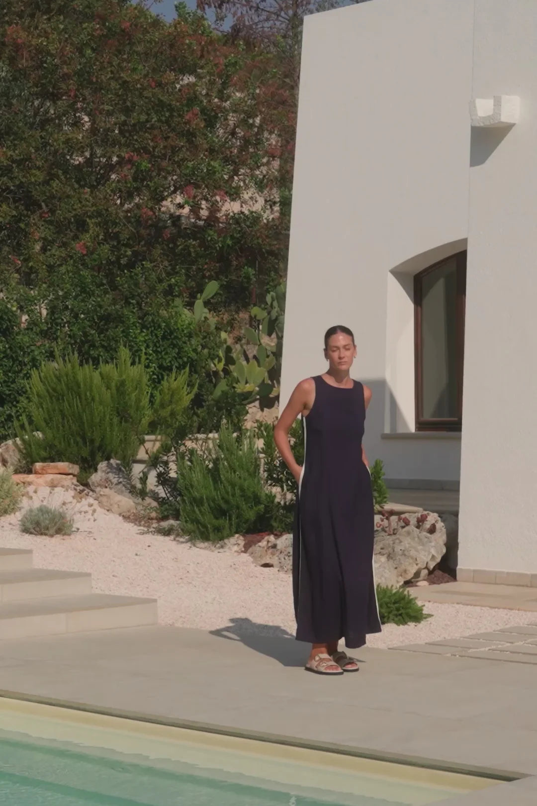 Future Ink Linen dress