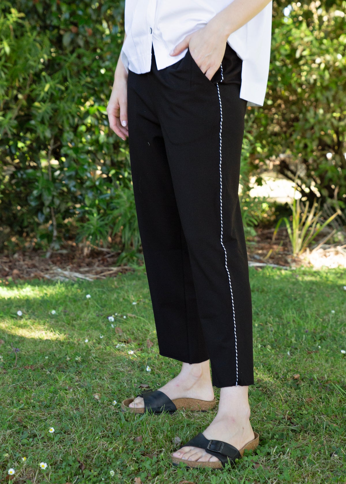 Summer 7/8 Pant Black