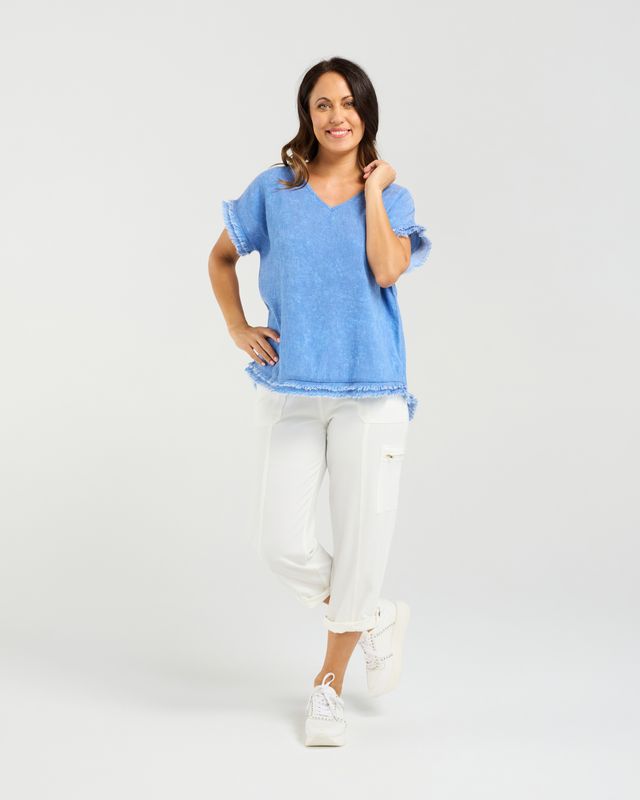 Lilah Top Blue
