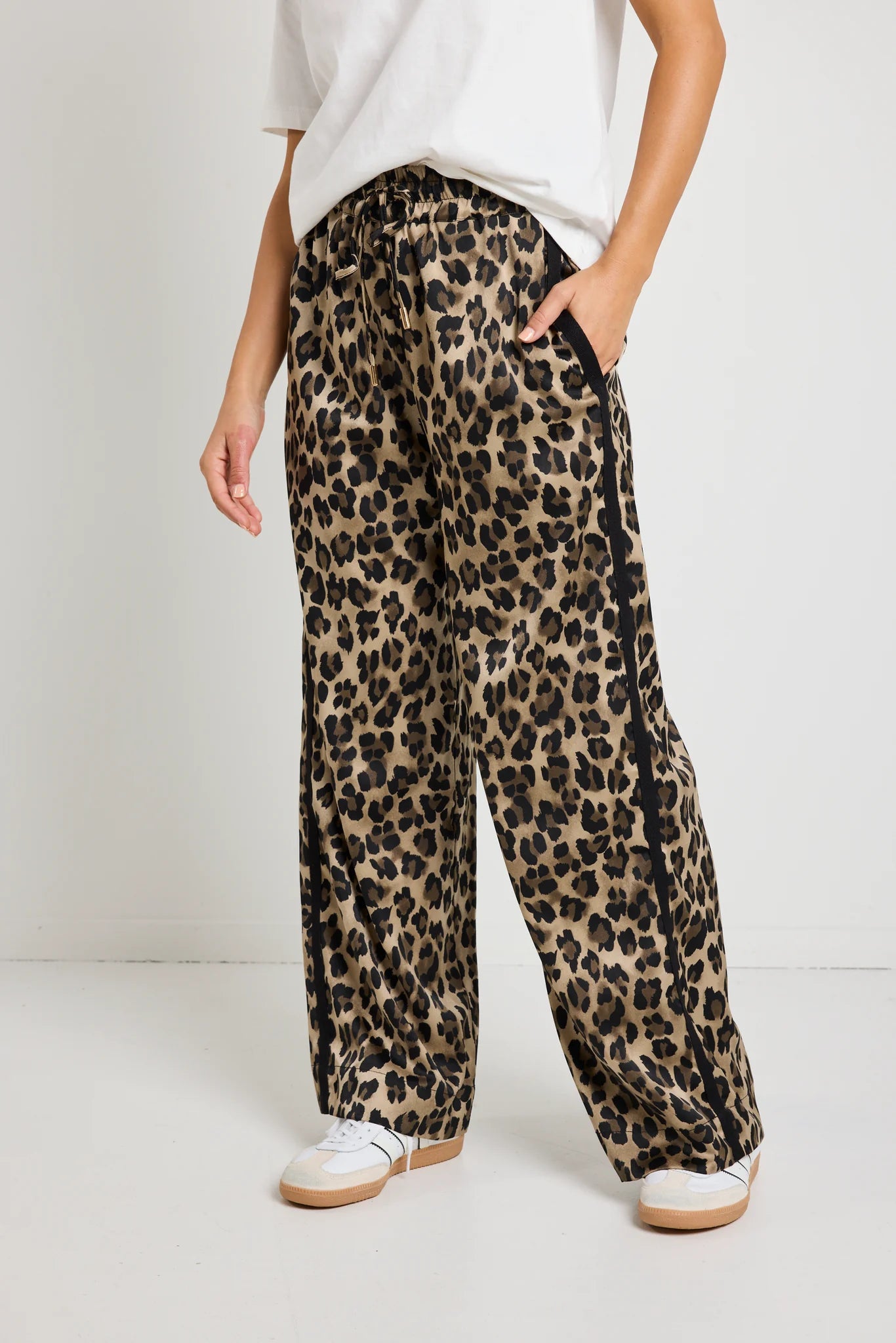 Townie Animal Satin Pants
